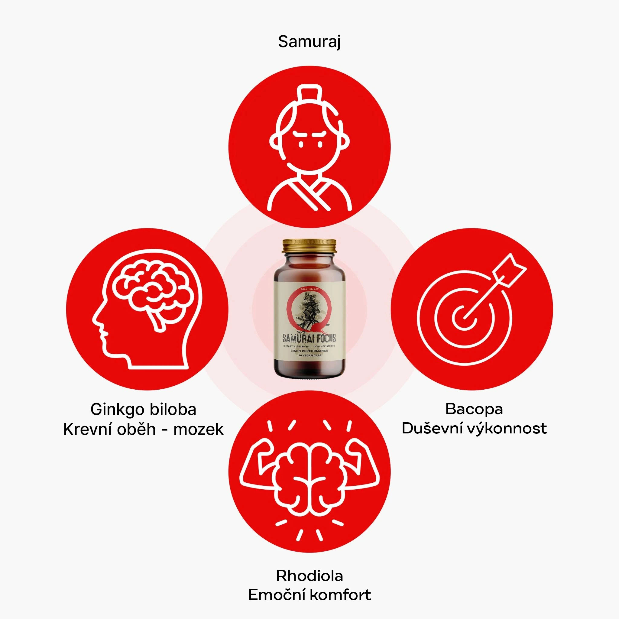samurai focus - infografika vyhody